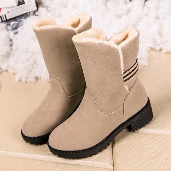 bottines chaudes femmes