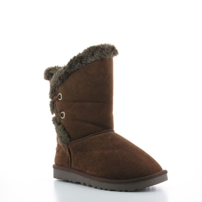 bottes homme lacets derriere