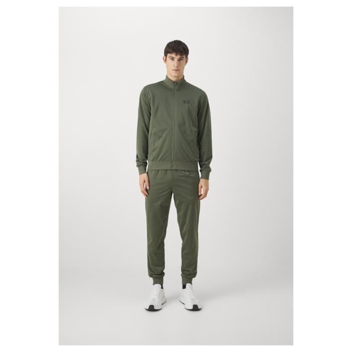 Survetement nylon logo printe Ea7 Homme Vert Cdiscount Pret a Porter