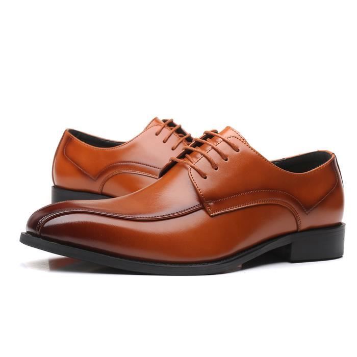 richelieu homme cuir