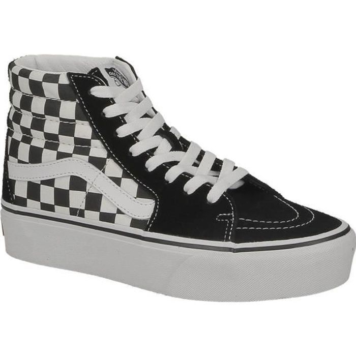 vans platform carreaux