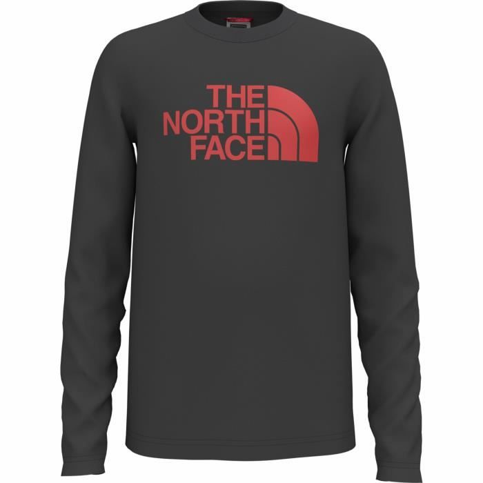 T shirt manches longues enfant The North Face Easy gris