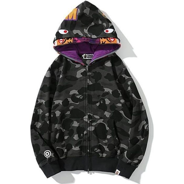 Veste capuche requin clearance