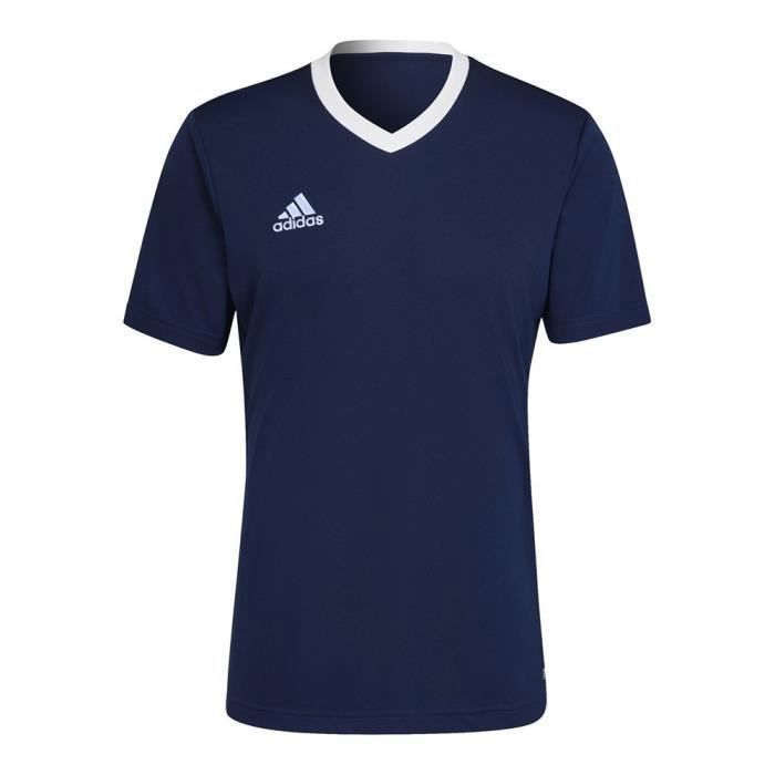 T-Shirt ADIDAS Entrada 22 Bleu marine - Homme/Adulte