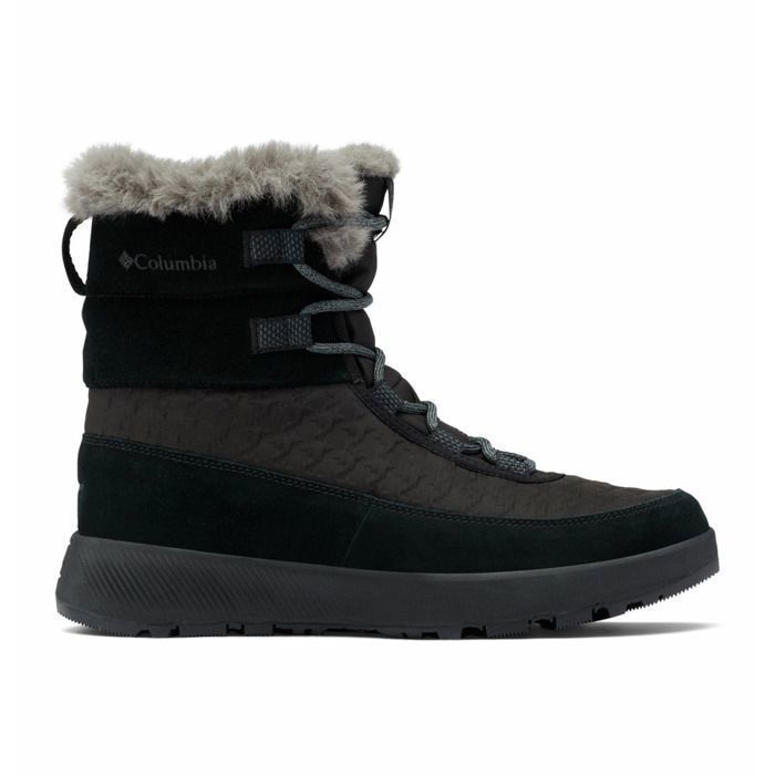 Chaussures de randonnée Columbia Slopeside Peak Luxe Waterproof pour femme - Noir