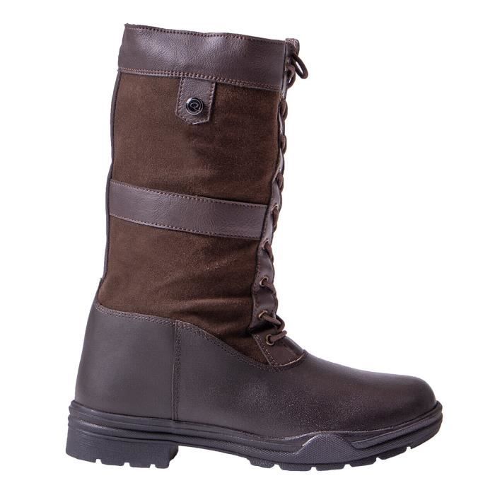 Bottes outdoor déquitation QHP Bodi - marron Bottes outdoor déquitation QHP Bodi - marron