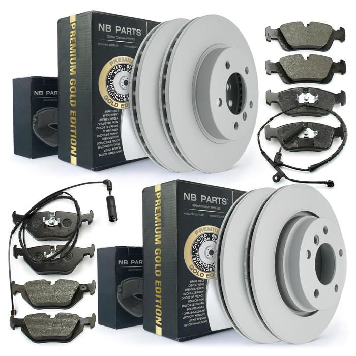 TRW GDB1348 – Plaquettes De Frein Avant Pour BMW Série 3 (E46), Z3, Z4 Et Autres – Qualité OEM, Sécurité Maximale