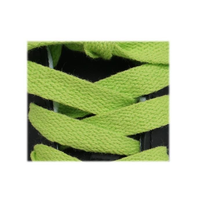 Lacets coton plat store