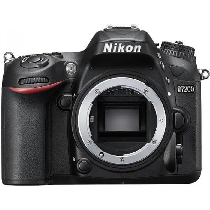 NIKON D7200 NU Boitier Nu - Expeed 4 - HDMI - WIFI intégré