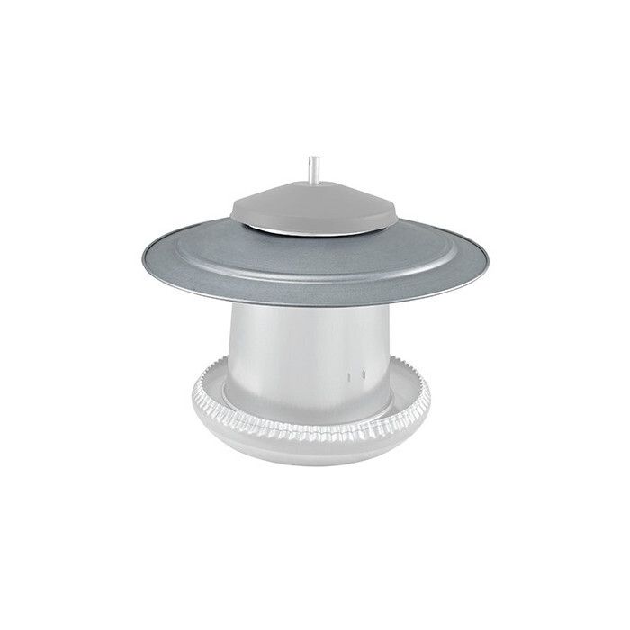 Meilleurs prix pour Auvent Galvanisé pour Mangeoire 5 et 7Kg - River Systems Gris