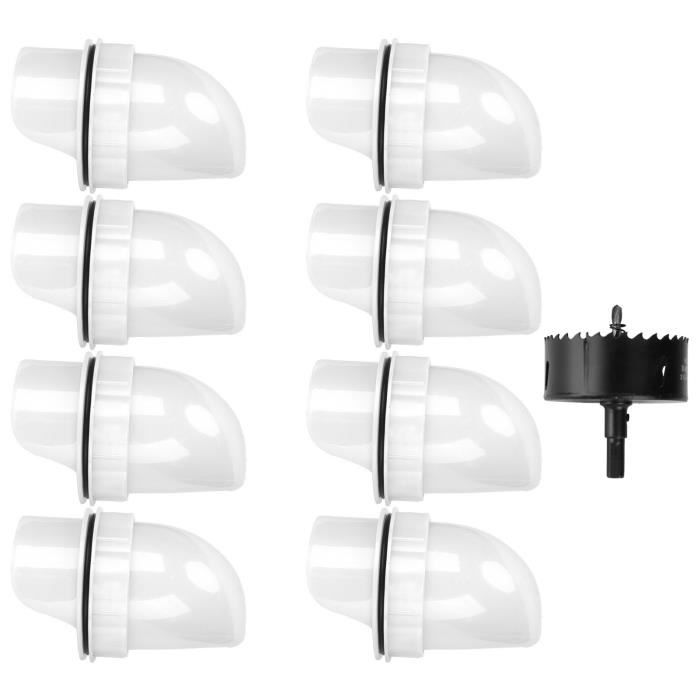 Mangeoire Automatique Pour Volailles Sans Eau, 8 Ports, 1 Scie Cloche