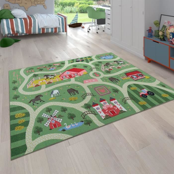 Tapis Enfant Tapis Poils Ras Chambre Enfant Differents Designs