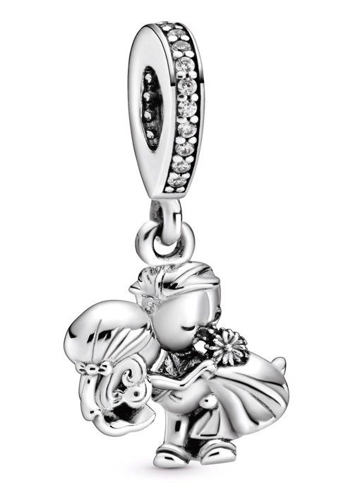 Charm - Pandora - 798896C01 - Argent - Gris - Femme