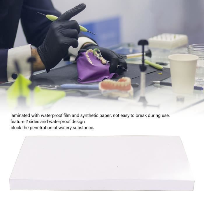 2 Bandes Papier à Poncer Interproximal Dentaire 4mm X 6m - Finition Meulage Polissage Dentiste