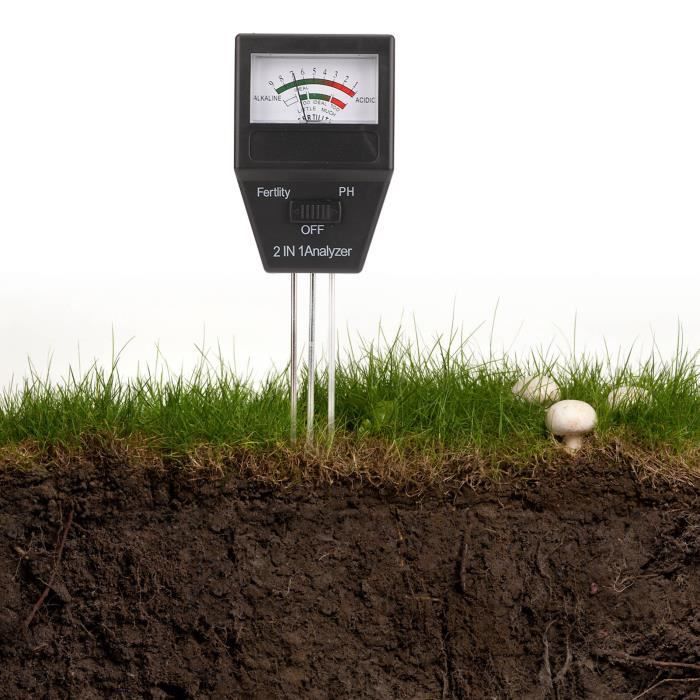 PH-mètre Pour Sol TMT-220S | Mesure PH Et Température | Pour Terre, Substrat, Serre, Vin, Jus - 7