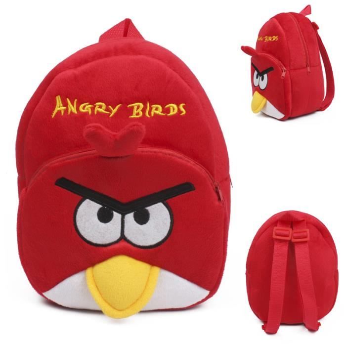 Cartoon Angry Birds enfants jouets en peluche sac a dos mini cadeaux maternelle garcon sac fille bebe ELEVE Cartable enfants Cdiscount
