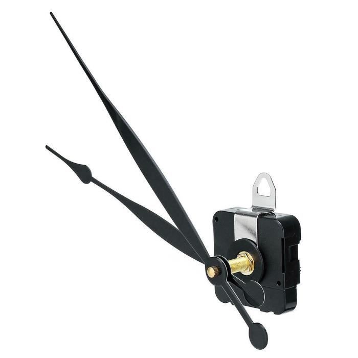 Mouvement D'horloge à Quartz Avec Mécanisme Marée - 115 Mm Aiguilles Noires | Alimentation 1,5V | Pour DIY Et Réparation Horloge - 5