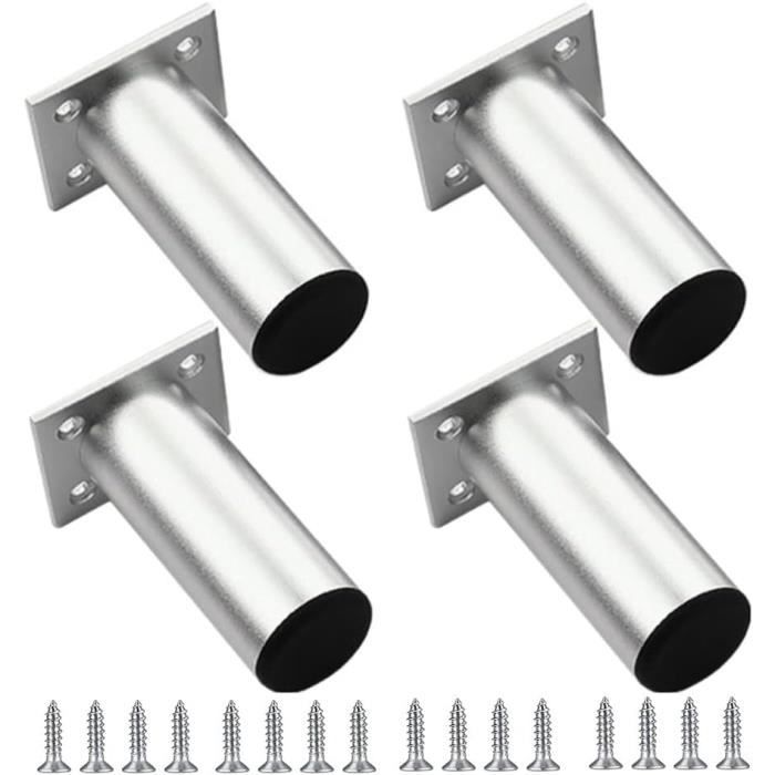 Lot De 2 Supports De Micro Réglables Wanfoou - Clip Universel Avec Adaptateur 1,5 Cm Vers 3/8 - Idéal Pour Micro à Main