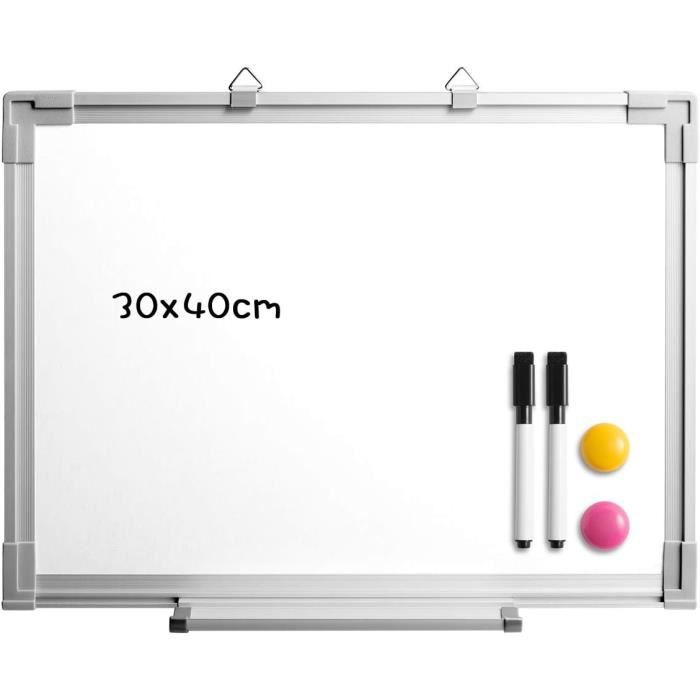 Tableau Blanc Magnétique Sur Pied Réglable - Dimensions 90x60 Cm - Portable Avec Trépied, Pour Bureau, école Ou Maison - 11