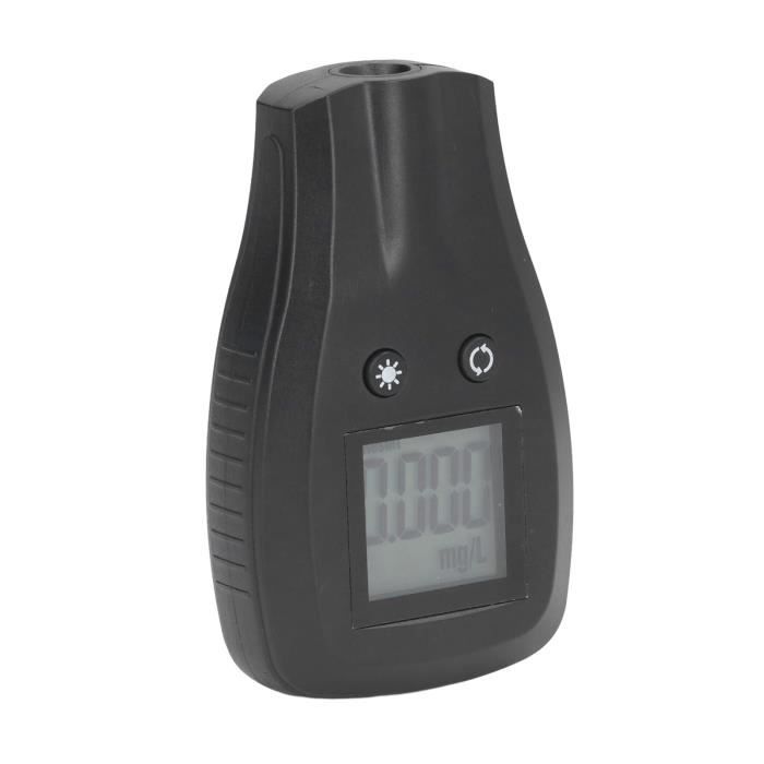 Alcootest IBACheck Portable - Écran LCD 3 Couleurs | Rechargeable | Mémoire 200 Tests | 4 Unités De Mesure