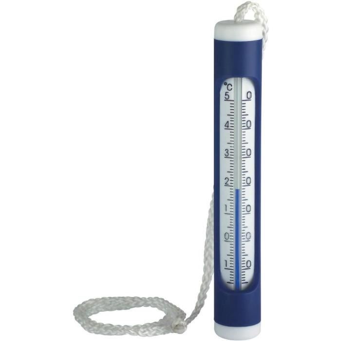 Thermomètre de piscine et de bassin TFA 40.2004 bleu-blanc