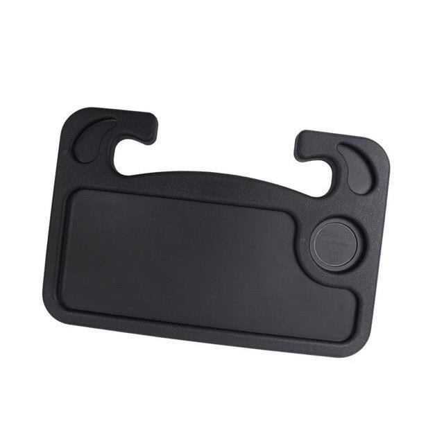 Plateau Porte-boisson Pour Chaise Longue/transat - Support Pour Verre, Téléphone, Livre - Plastique Noir