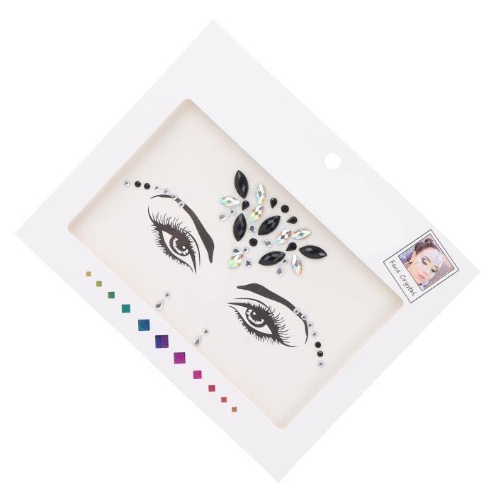 Set Accessoire Fête D'hiver : Serre-tête Flocon De Neige + Autocollants Strass étoile - Pour Noël, Carnaval, Soirées à Thème - 3