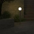 Elégant🐛Magnifique - Lampadaire de jardin Lampe De Jardin Lampadaire double boule- Lampadaire d'extérieur-Lampadaire LED Lamp5243-1