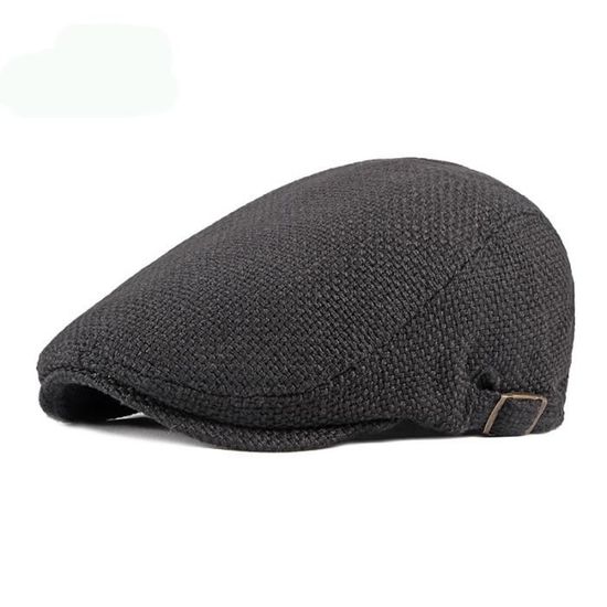 RUICHENG Casquette Homme Baseball Été Snap Back Respirant Maille Casquette Trucker (Blanc