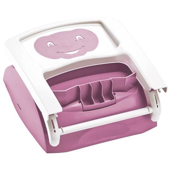 Thermobaby Rehausseur De Chaise Evolutif Babytop Rose Orchidee Blanc Muguet Cdiscount Puericulture Eveil Bebe