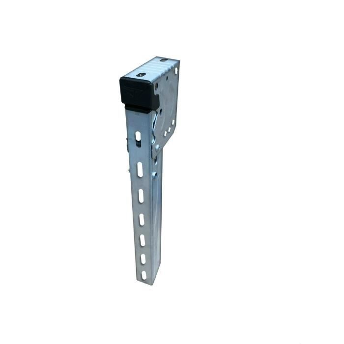 Protection Anti-encastrement Arrière Pour Camion/remorque – Acier Laqué Gris Anthracite – Dimensions 2200x228x106 Mm