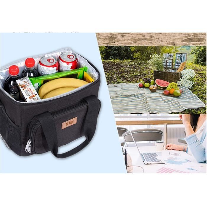 Sac Repas Lunch Bag Isotherme Sac Lunch Box Petite Glaciere Repas Sac Pique  Niques pour Bureau - Cdiscount Maison