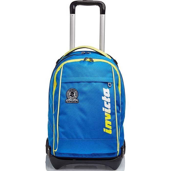 Trolley New Tech Invicta Kupang Blu 3 in 1 Zaino Sganciabile