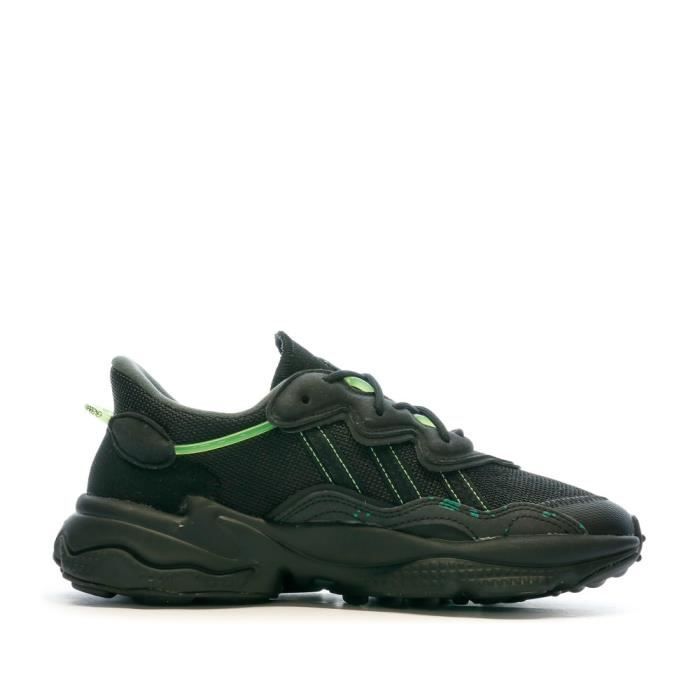 Baskets Noir Femme Adidas Ozweego Black Cdiscount Chaussures