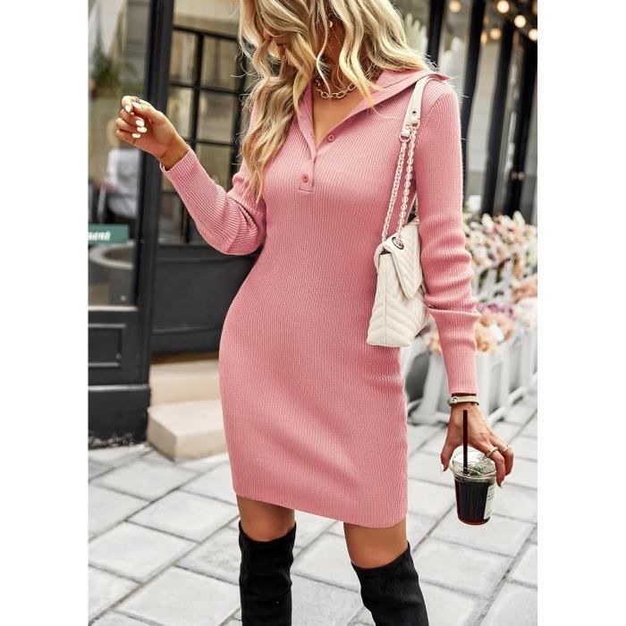 Robe hiver manche longue femme hotsell