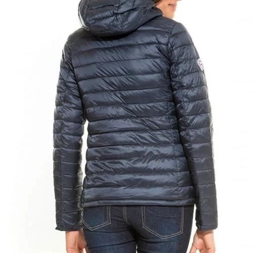 Doudoune Shelter ml Femme Waxx duvet organique Marine Cdiscount