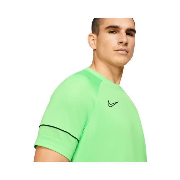 NIKE T Shirt Drifit Academy 21 Vert clair Homme Adulte Vert