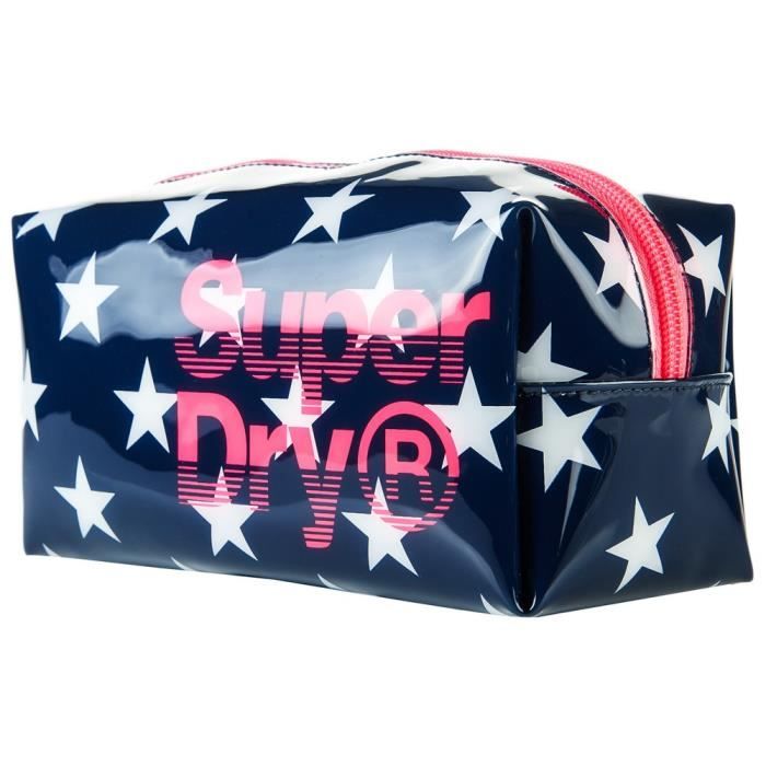 Bagages Trousses de toilette Superdry Super Jelly Bag Blanc Cdiscount Bagagerie Maroquinerie