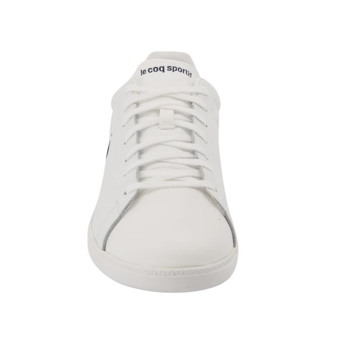 Baskets Le Coq Sportif Courtset optical white 43 Optical white Cdiscount Chaussures