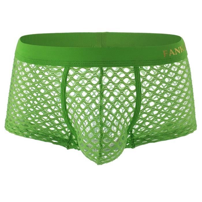 Sous v tement Boxer en r sille Transparent pour homme sous