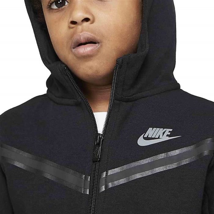 Nike Survêtement pour Enfant Tech Fleece Noir 86H052-023 Noir - Cdiscount  Prêt-à-Porter