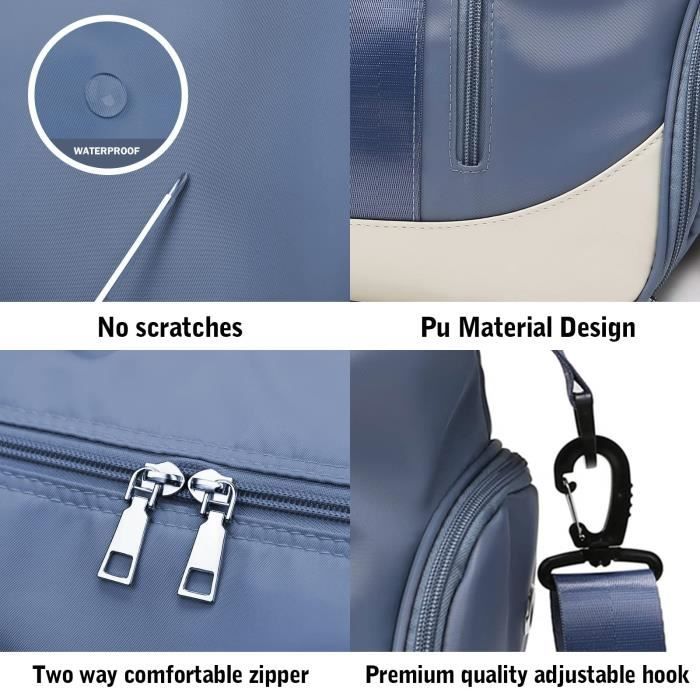 Sac De Sport 16L Pour Enfant – Avec Compartiment Chaussures Et Poche Imperméable – Idéal Pour La Danse, La Gym Ou Les Voyages !