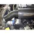 Kit universel de tuyau d'induction d'admission d'alimentation de filtre à air froid en fibre de carbone de voiture universelle 3-3