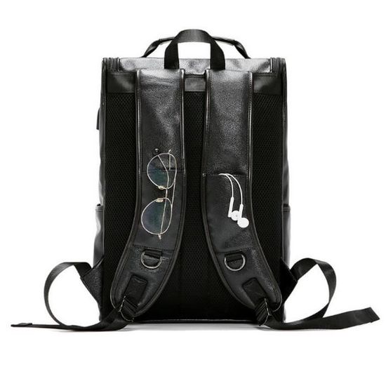RUANRUAN /Étudiant Sac Hommes Sac /À Dos Lumineux Femelle Loisirs Ordinateur Sac USB Voyage Sac Bleu 35 15 45 Cm