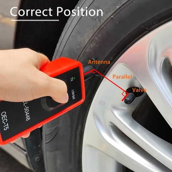 Outil De Réinitialisation TPMS - Pour Capteurs De Pression Des Pneus, Apprentissage Rapide, Portable