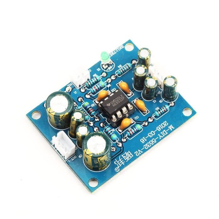 Module pré-amplificateur OP-AMP HiFi NE5532 - Module de ...
