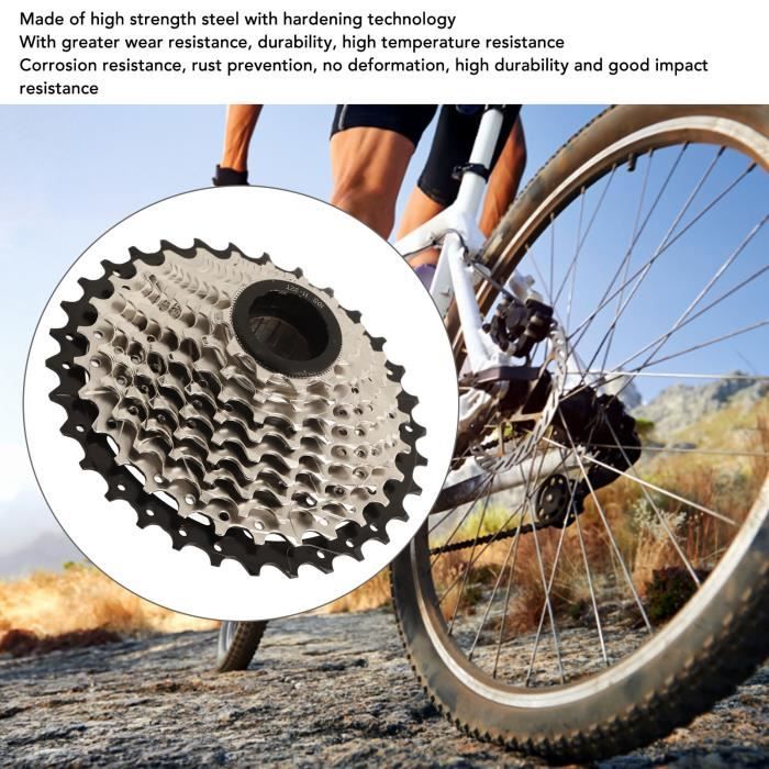 QUT roue libre de velo pignon de cassette de velo de montagne 10 vitesses 11 32t pieces de velo de roue HJ011 HJ011 Cdiscount Sport