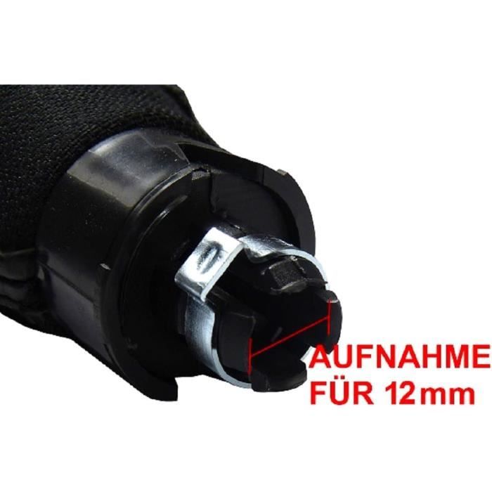 Soufflet De Levier De Vitesse En Cuir Véritable Pour Audi A4 B5 - Noir, Fabrication UE | Compatible 1994-2001 - 2