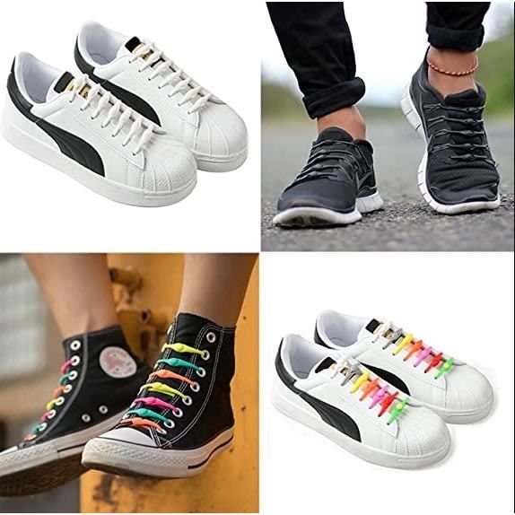 Lacets en silicone elastique shop