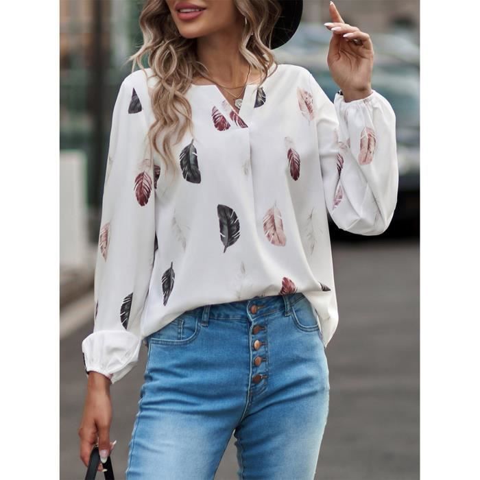 Tee shirt deals femme plume